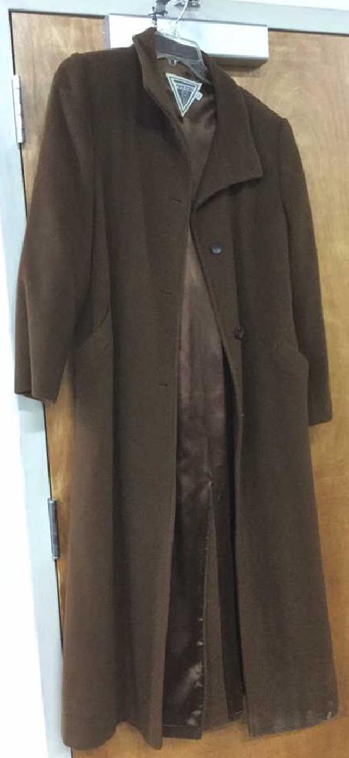Women's Long Camelhair Coat (1 of 8)