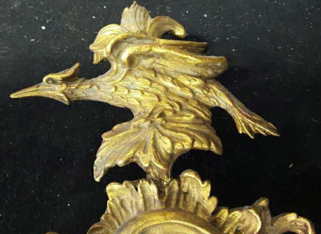 Antique Gold Leaf Carved Birds Mirror (1 of 10)