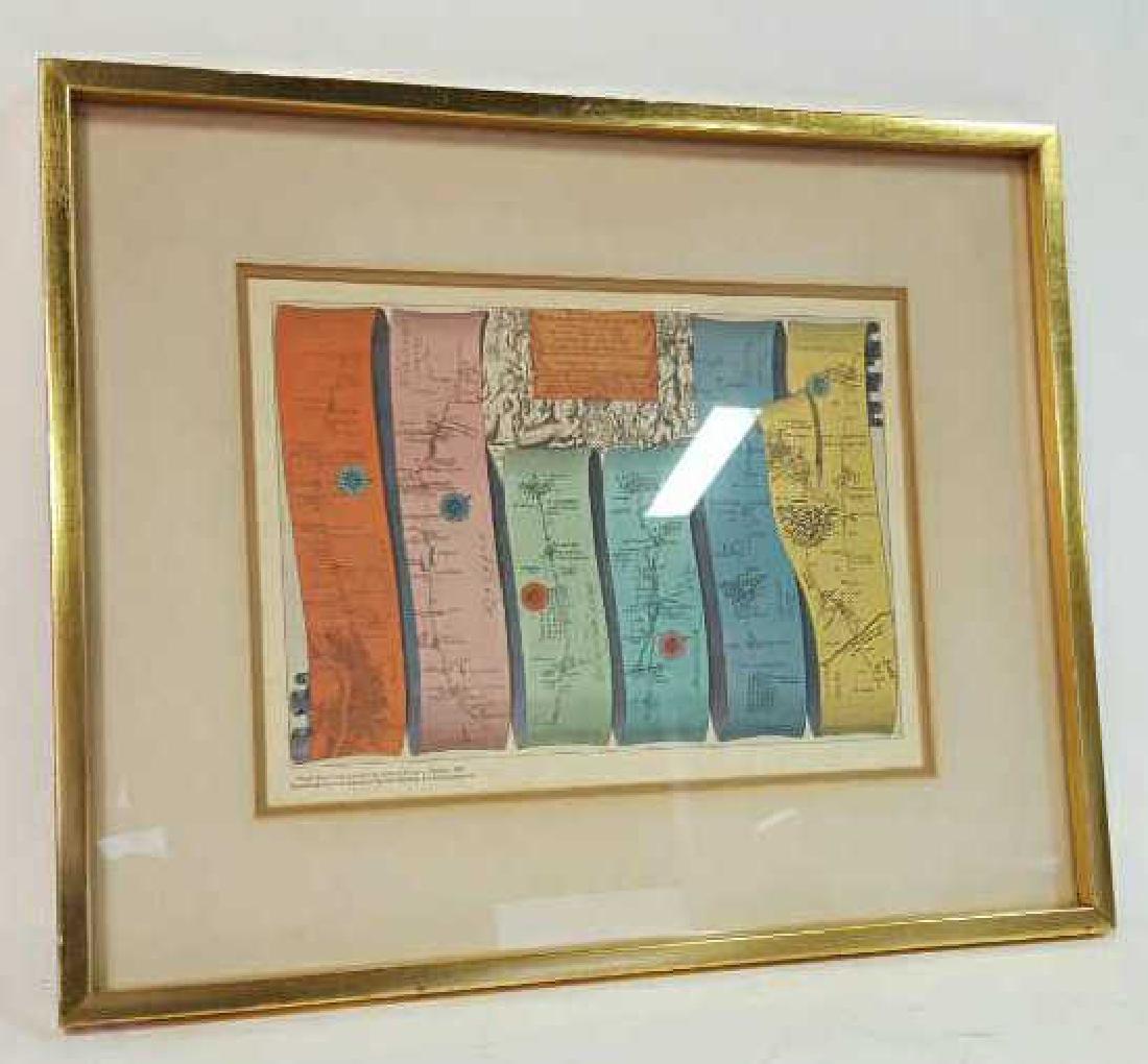 Road Map from London to Oxford by John Ogilby (1 of 10)