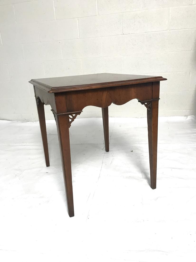 Chippendale style side table. (1 of 5)