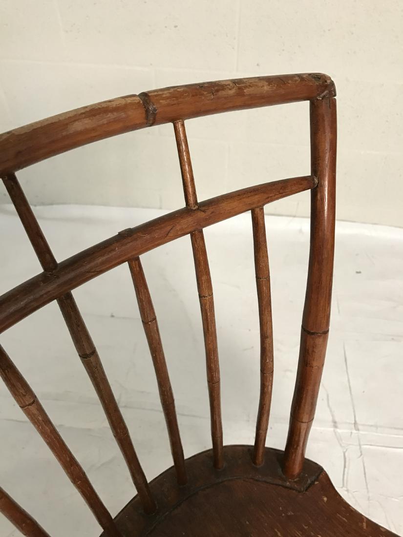 Pair antique birdcage windsor chairs (1 of 13)