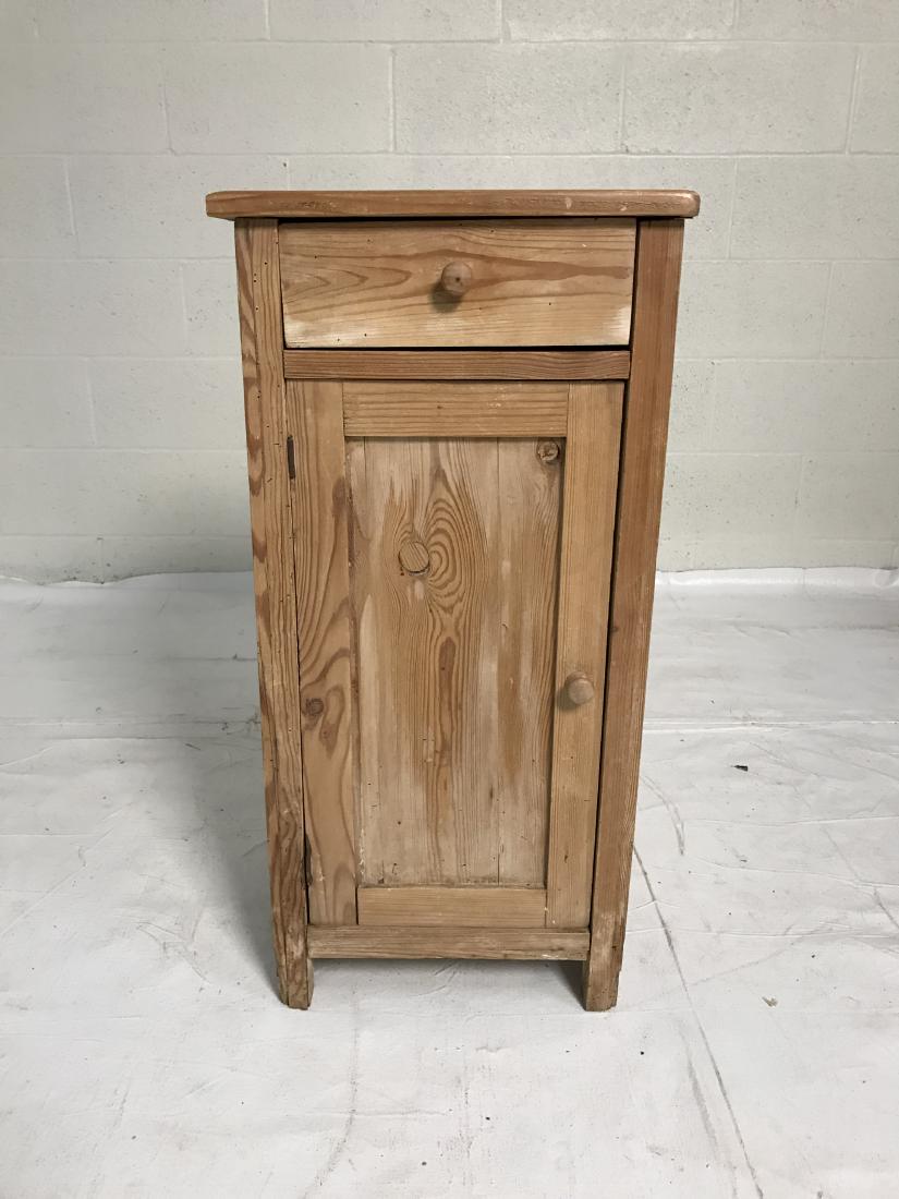 Vintage pine nightstand (1 of 10)