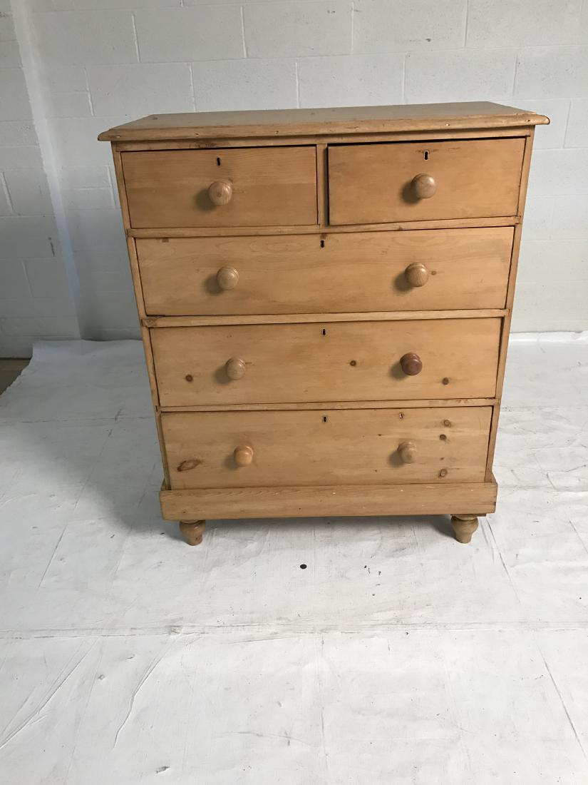 Antique pine dresser (1 of 10)