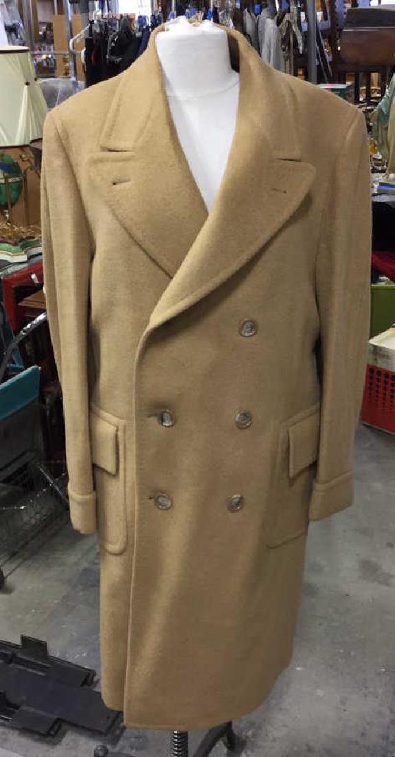 Vintage Mens Camelhair Coat (1 of 8)