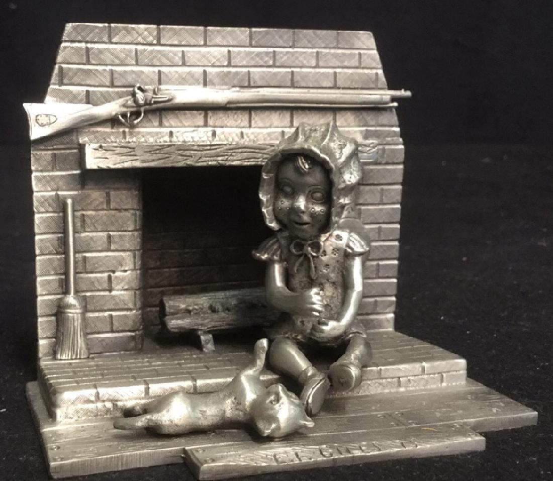 Heritage Pewter Whimsical E F Giles Sculpture (1 of 10)