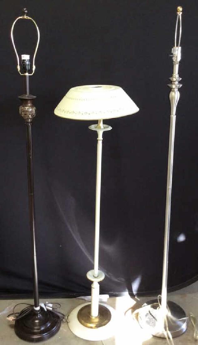 3 Metal Floor lamps (1 of 8)