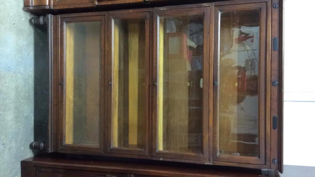 Antique Lawyer's Oak Bookcase From Macey Co. (1 of 8)