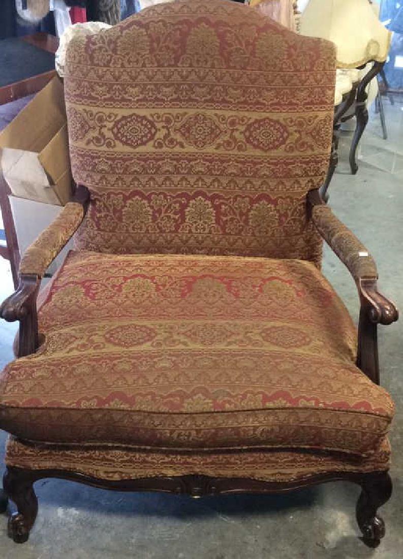 Upholstered Bergere Arm Chair (1 of 10)