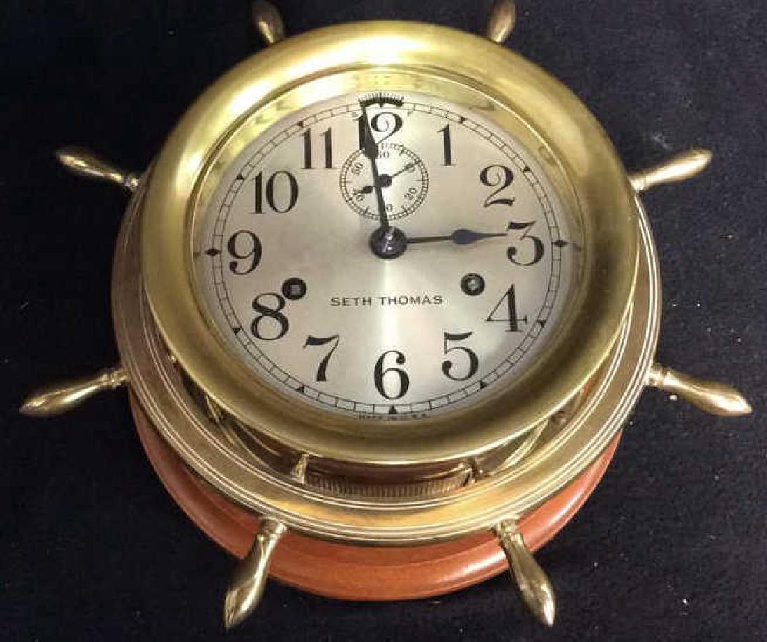 Early 20th Century Seth Thomas Ships Clock (1 of 10)
