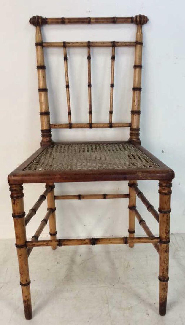 Aesthetic Movement Faux Bamboo Side Chair (1 of 10)