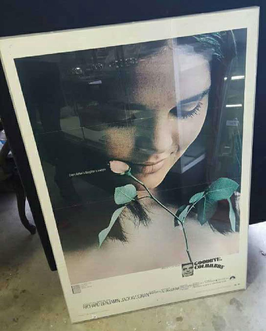 Original Movie Poster for Goodbye Columbus 1969: Vintage Movie poster, original film poster for production of Goodbye Columbus. A classic Philip Roth Romance with drama and comedy, starring Ali McGraw, Richard Benjamin, Jack Klugman and having uncre