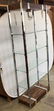 Wood Chrome Glass Etagere - 4