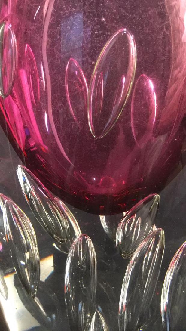 Hand Blown Art Glass Controlled Bubble Sculpture (1 of 10)