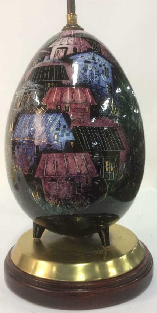 Sascha Brastoff Egg Jar Lamp Jewel Tones (1 of 10)