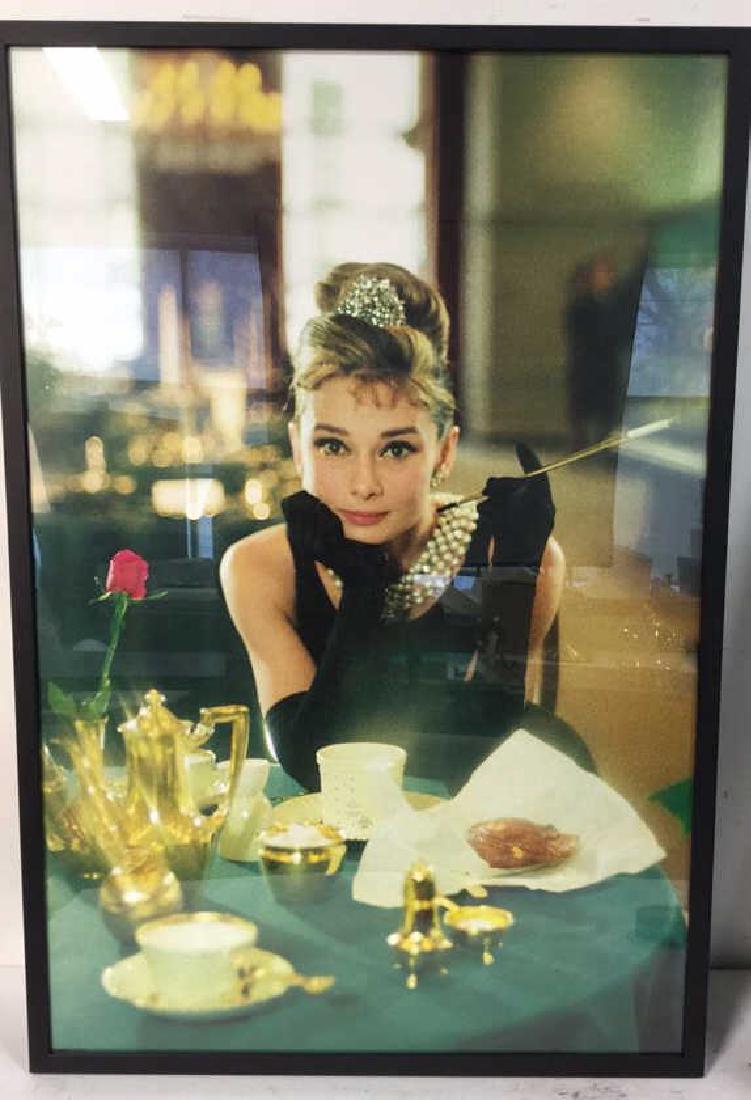 Hepburn Breakfast At Tiffanys Framed Poster (1 of 6)