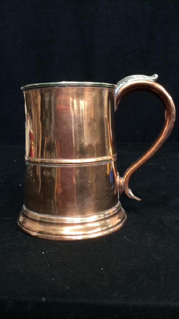 Antique Copper Tankard Engraved Mothers Union 1909 (1 of 12)