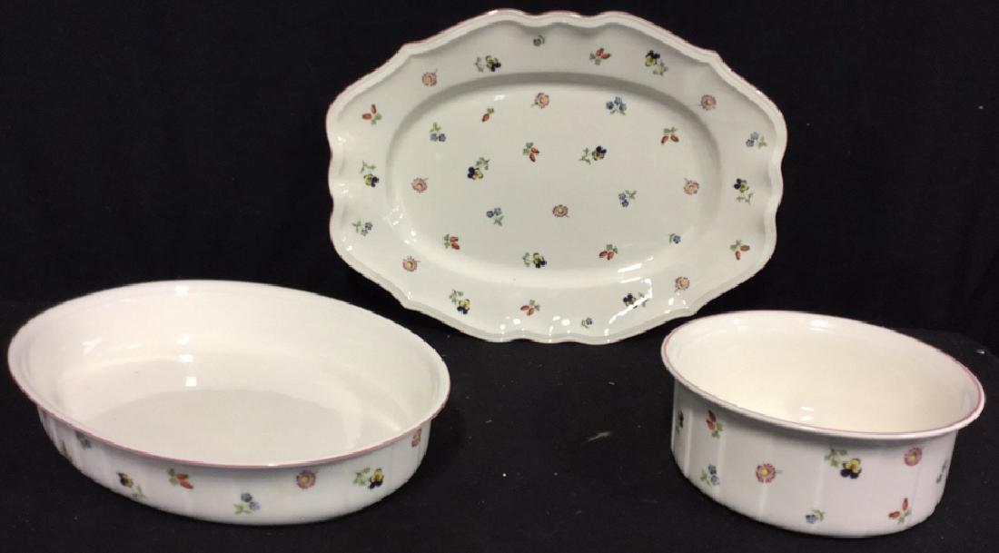 Group Lot Villeroy & Boch Porcelain Serving Pieces (1 of 10)