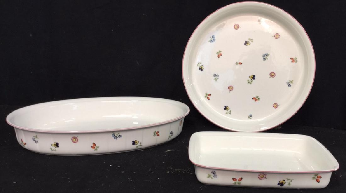 Group Lot Villeroy & Boch Porcelain Serving Pieces (1 of 10)