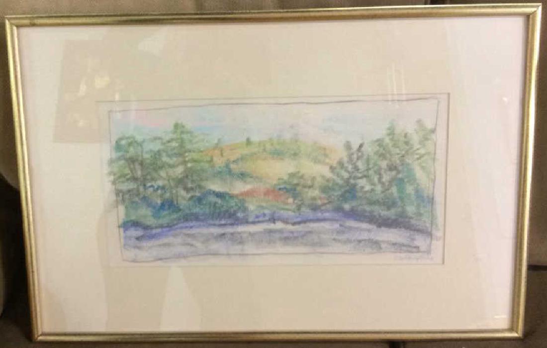 Pastel Artwork Silver Lake New Hampshire (1 of 7)