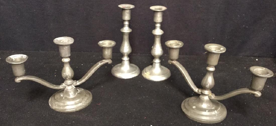 Vintage Pewter Candlestick Holders (1 of 8)