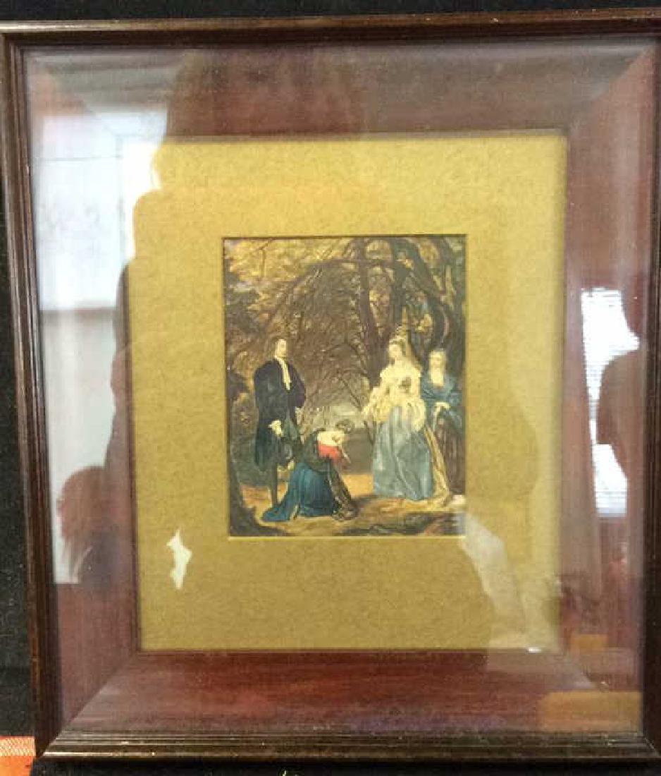 Mahogany Framed Victorian Print (1 of 8)