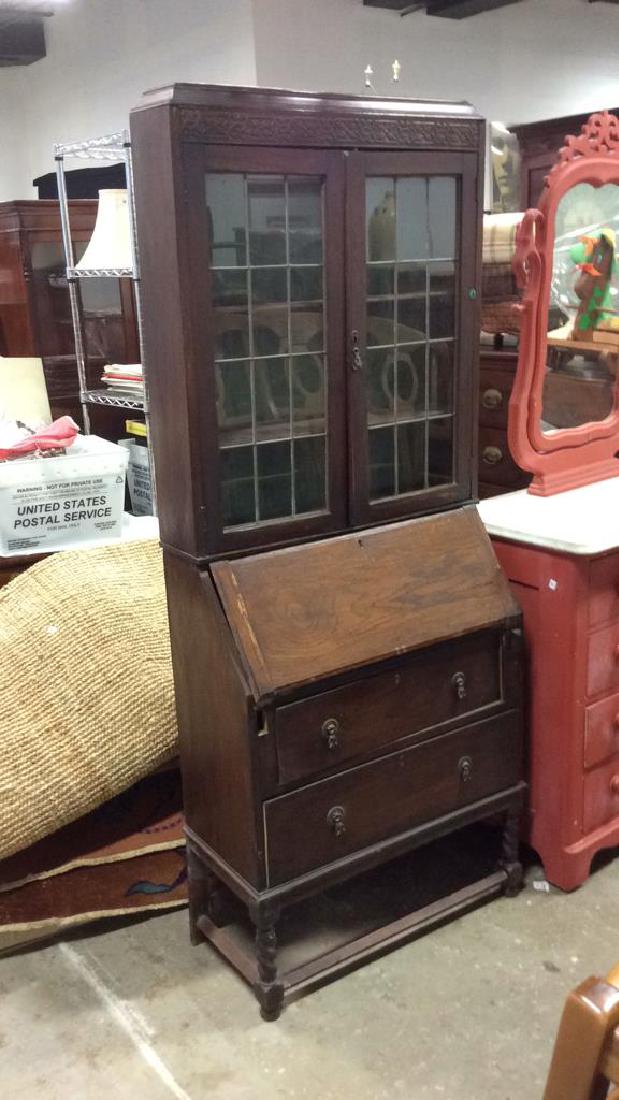 Antique Secretary Book Case (1 of 10)