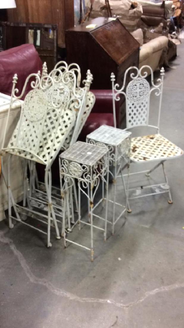 Vintage Set Iron Outdoor furniture (1 of 9)