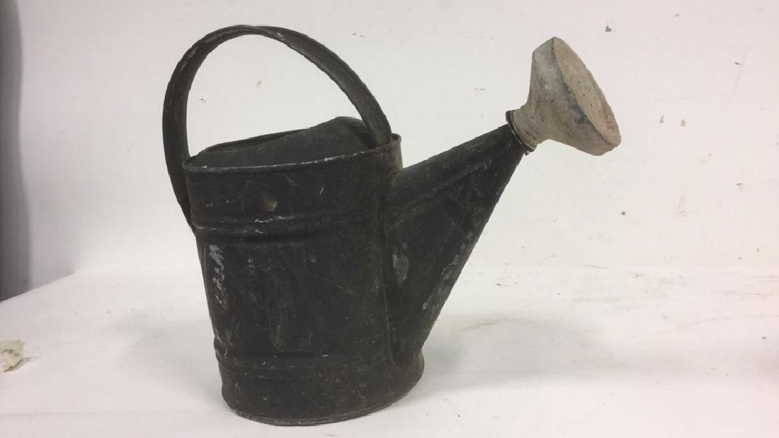 Vintage Metal Garden Watering Can (1 of 7)