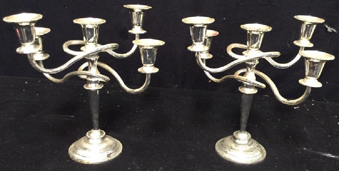 Pair Of Vintage Candelabras (1 of 6)