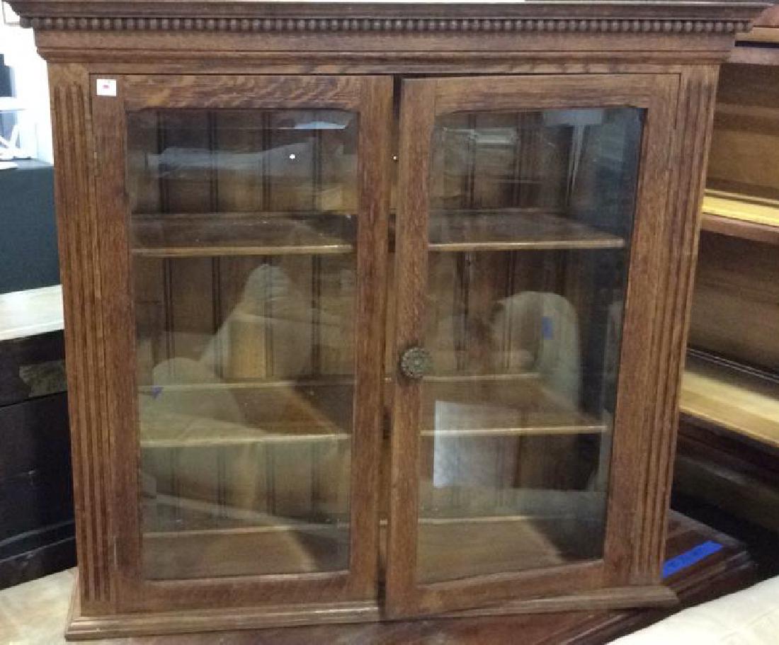 Hanging 2 Door Display Shelf Cabinted (1 of 9)