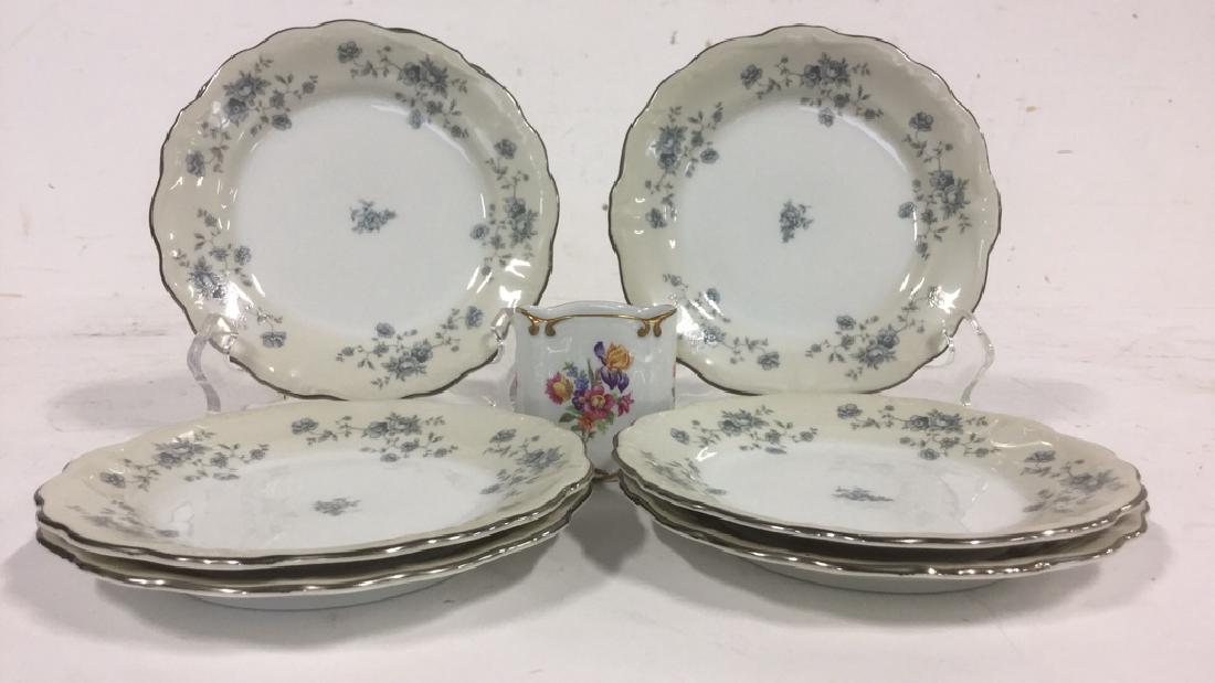 Vintage Fine China Plates and Napkin Holder (1 of 6)