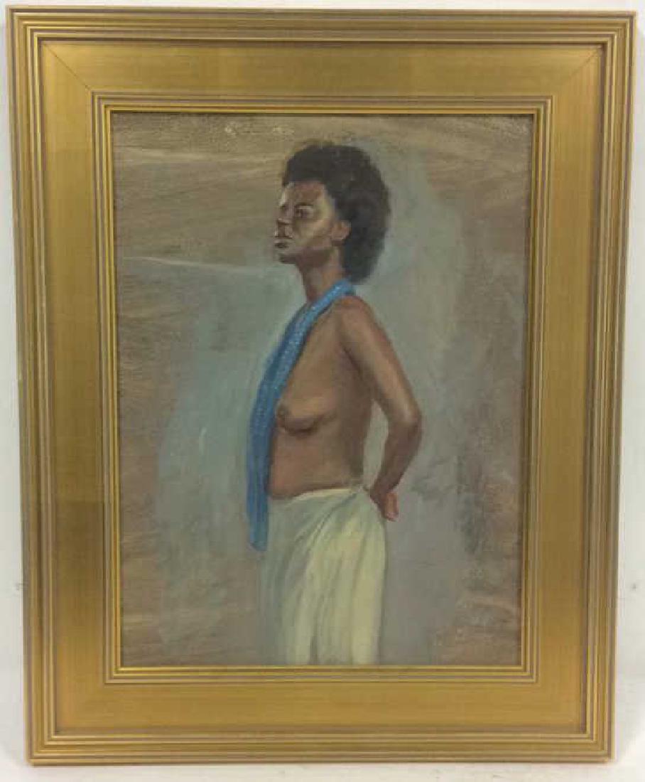 "Shirtless Woman" by Albert Wasserman (1 of 5)