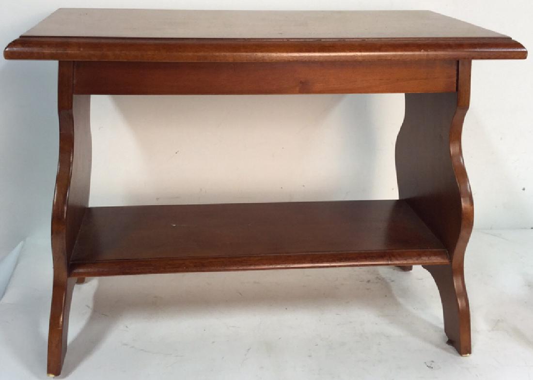 Wood Side Table By Ballard Designs (1 of 8)