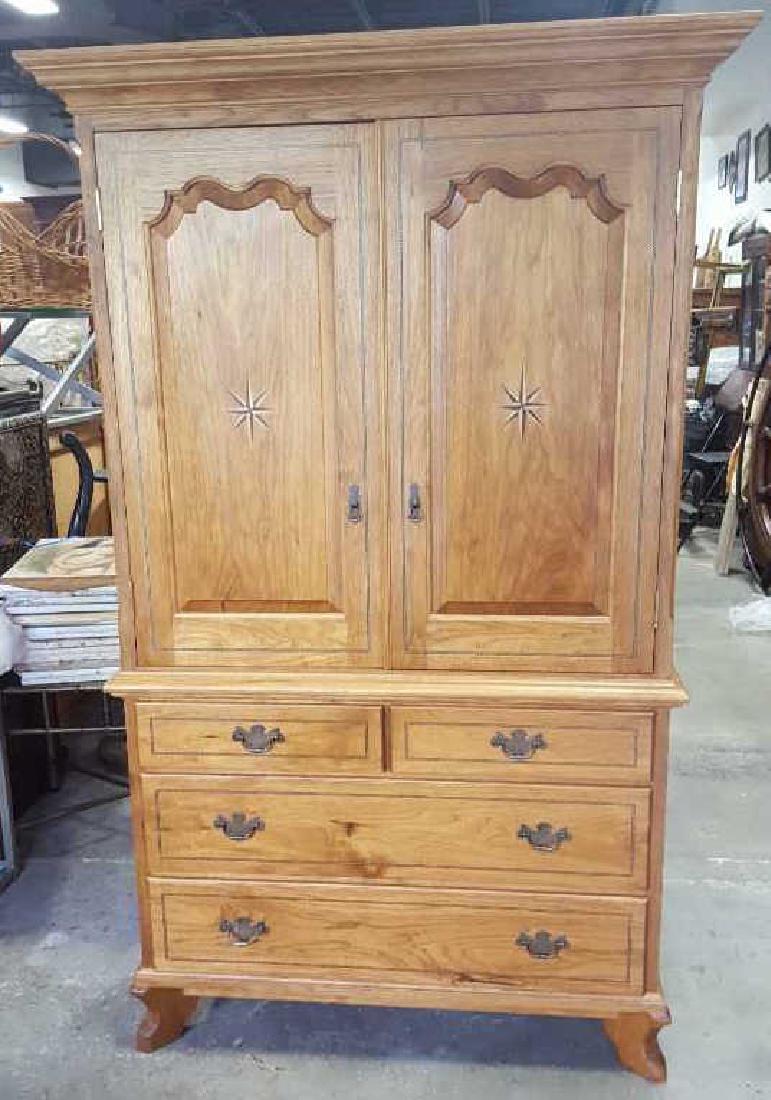 2 Door 4 Drawer  Star decor  Armoire (1 of 10)