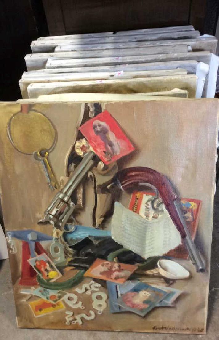 16 A. Wasserman Paintings on Canvas (1 of 10)