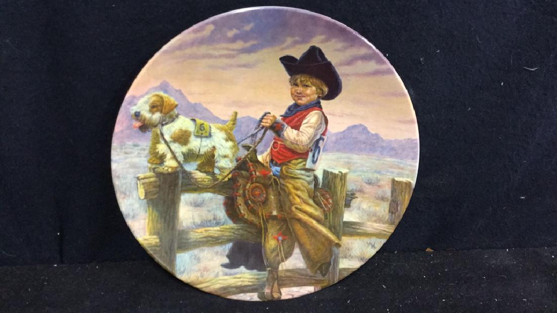 Gregory Perillo Rodeo Joe Collectible Plate (1 of 8)