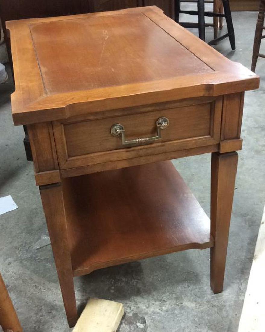 Vintage Cherry Side Table Mersman (1 of 9)