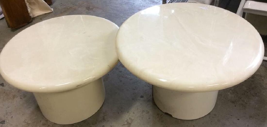 Set 2 70's Style Mushroom Tables (1 of 7)