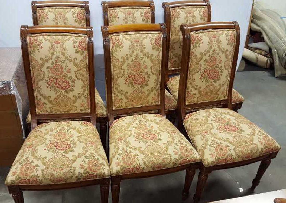 Set of Six Ethan Allen Dining Chairs (1 of 10)