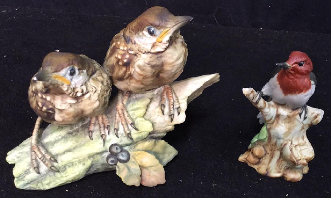 Two Ceramic Bird Figurines (1 of 10)