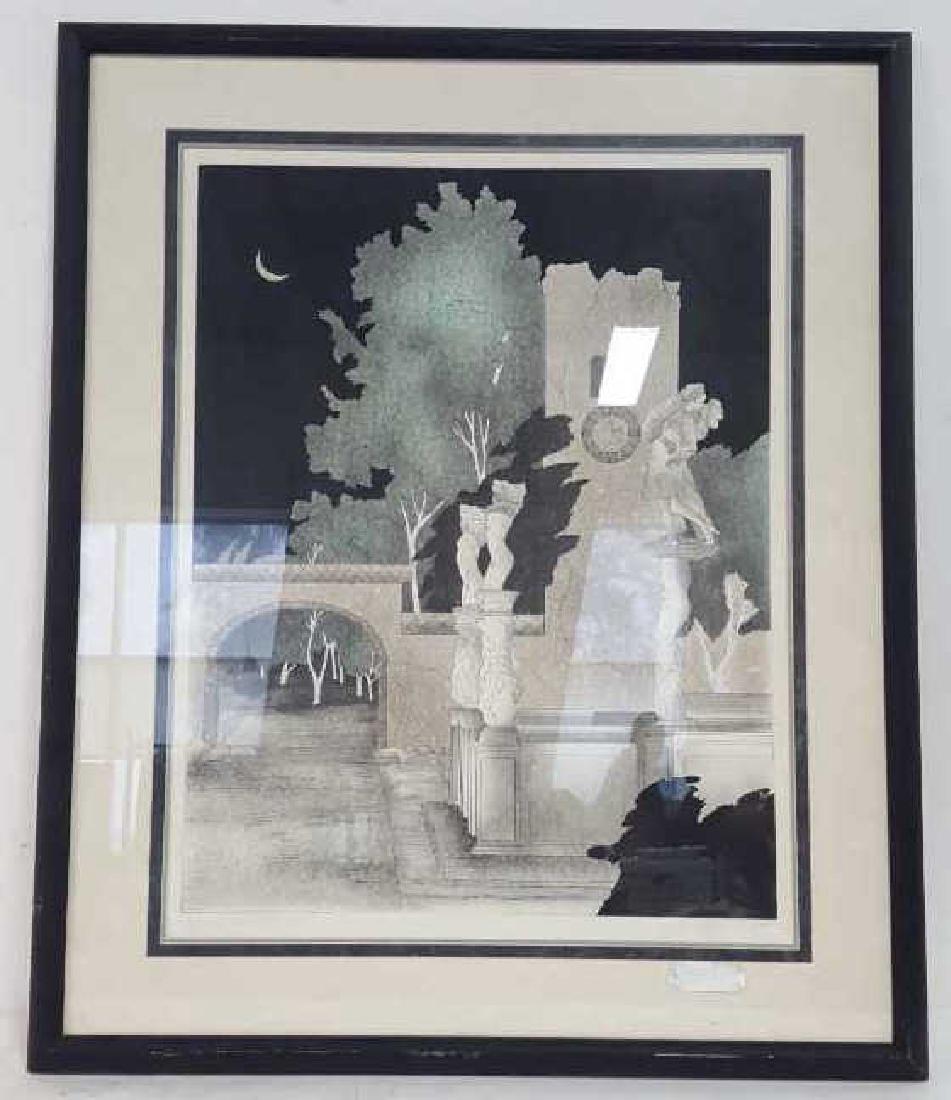 Susan Hall "Psyche and Amor" Lithograph (1 of 9)