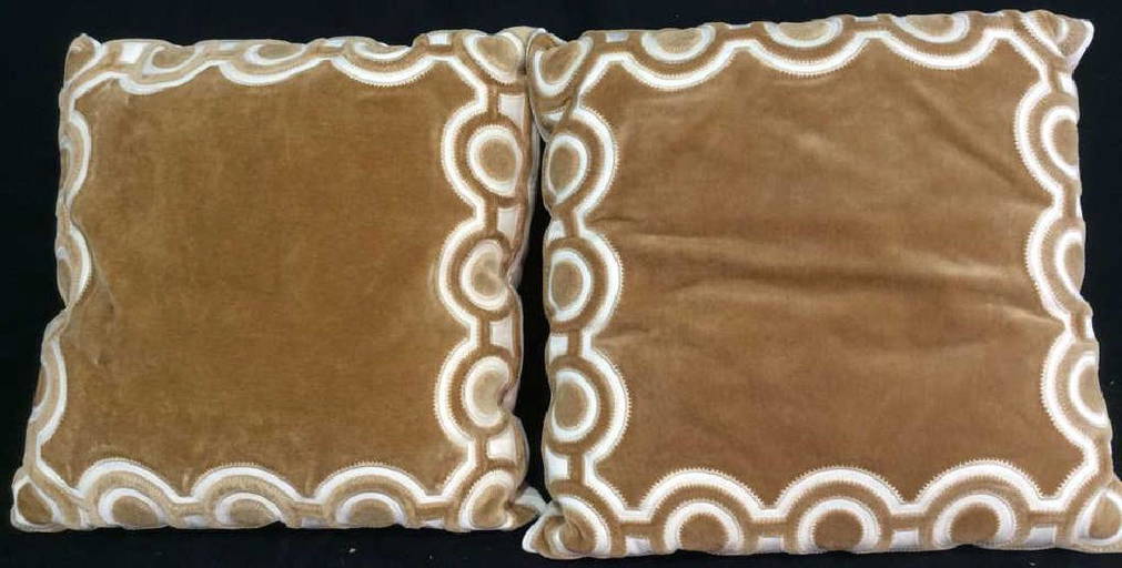 Pair Custom Silk Velvet Throw Pillows Jun 14, 2017 The Benefit Shop