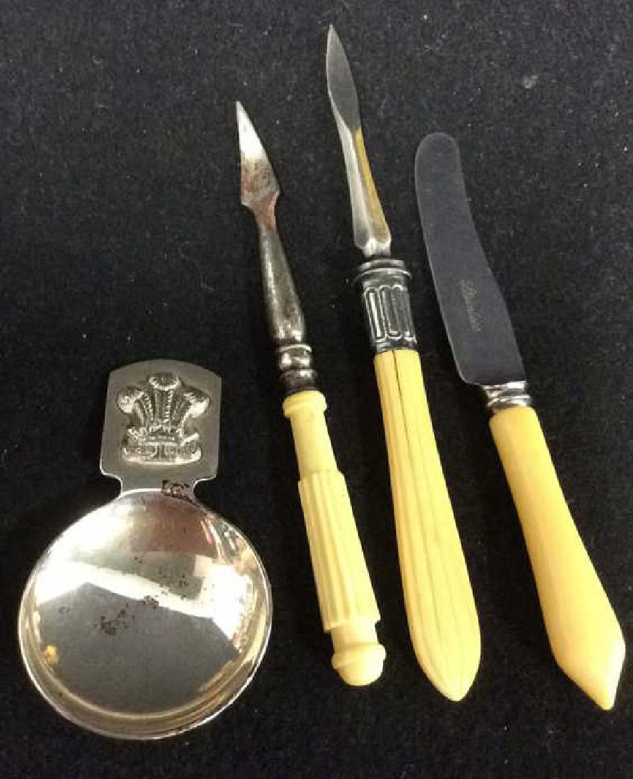 Antique English Silver Spoon & Utensils (1 of 8)