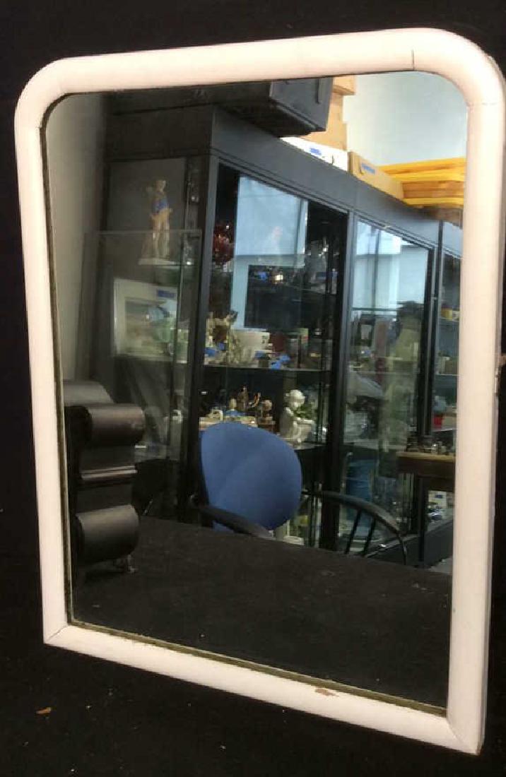 Antique White Door re-purposes to Mirror (1 of 10)