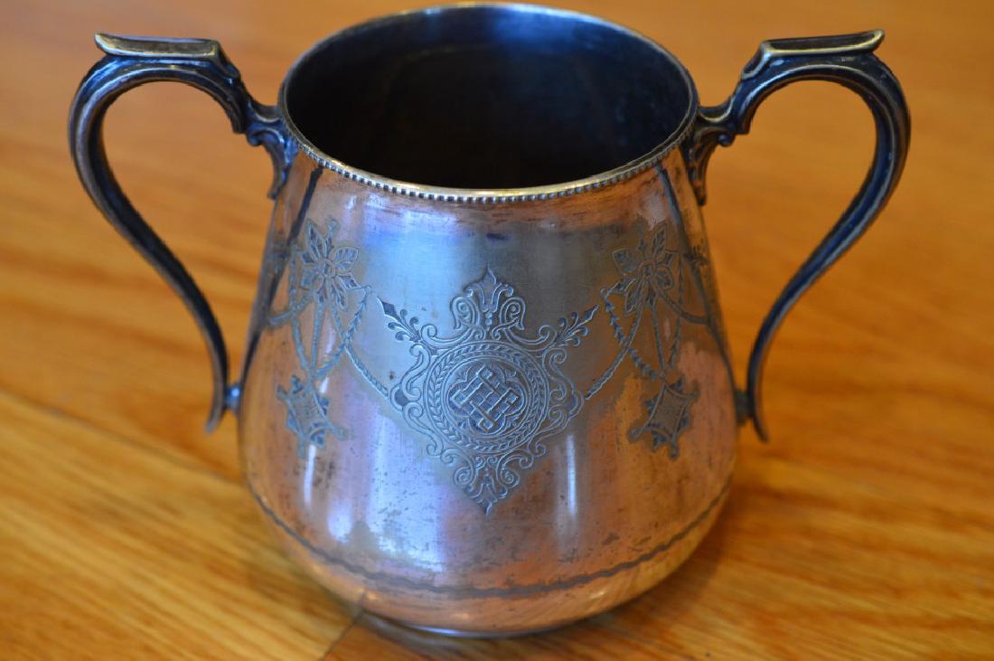 Silver plated Brass Decanter (1 of 2)