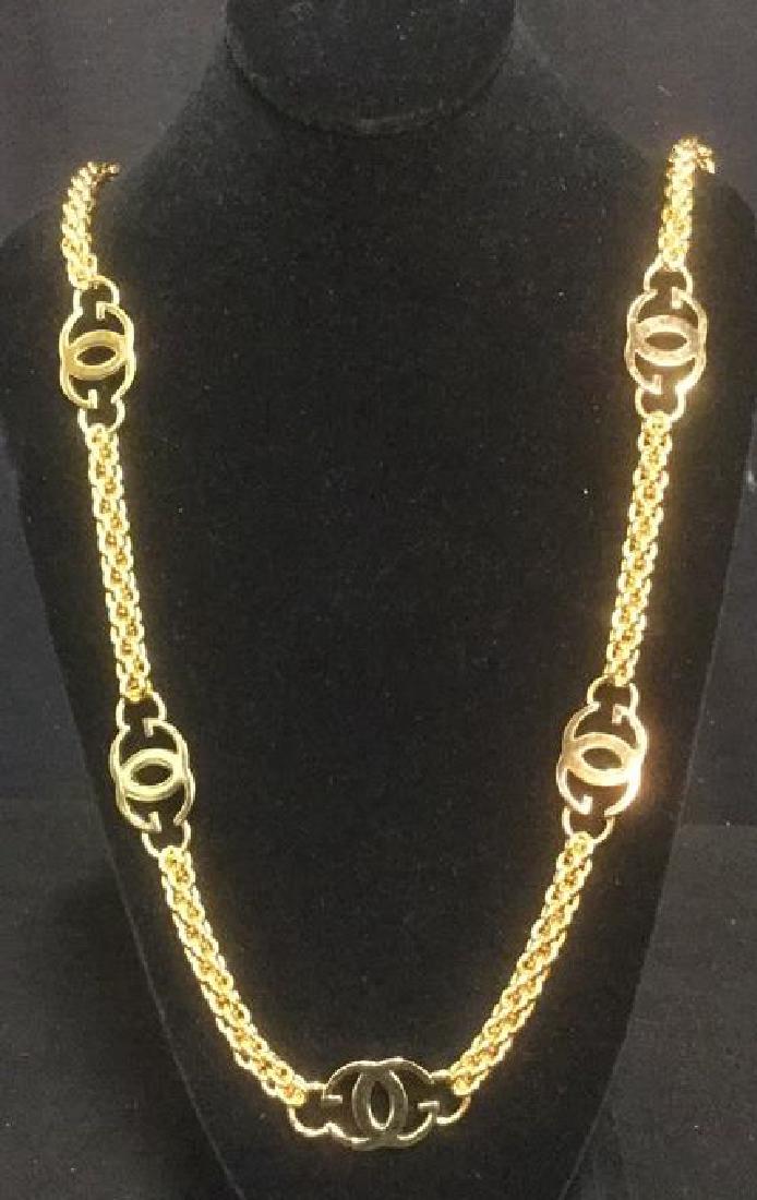 Gucci Italy Gold Tone Chain Necklace or belt (1 of 10)