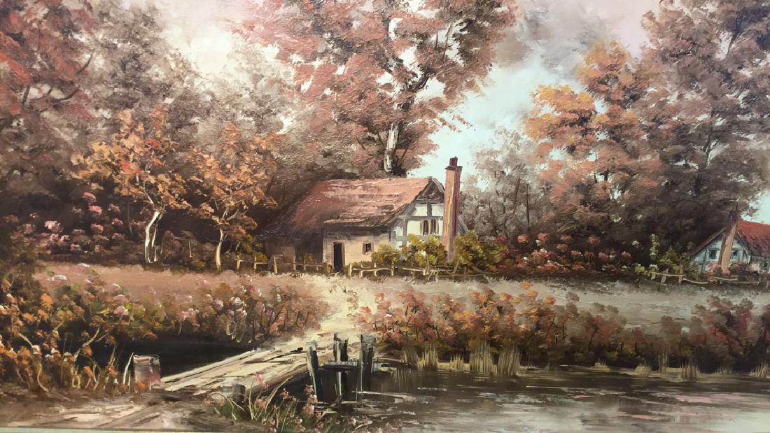 Vintage Framed Oil Painting Signed By Collazzi (1 of 12)