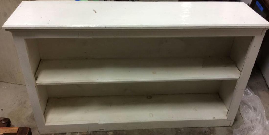 Painted White Vintage Bookshelf (1 of 7)