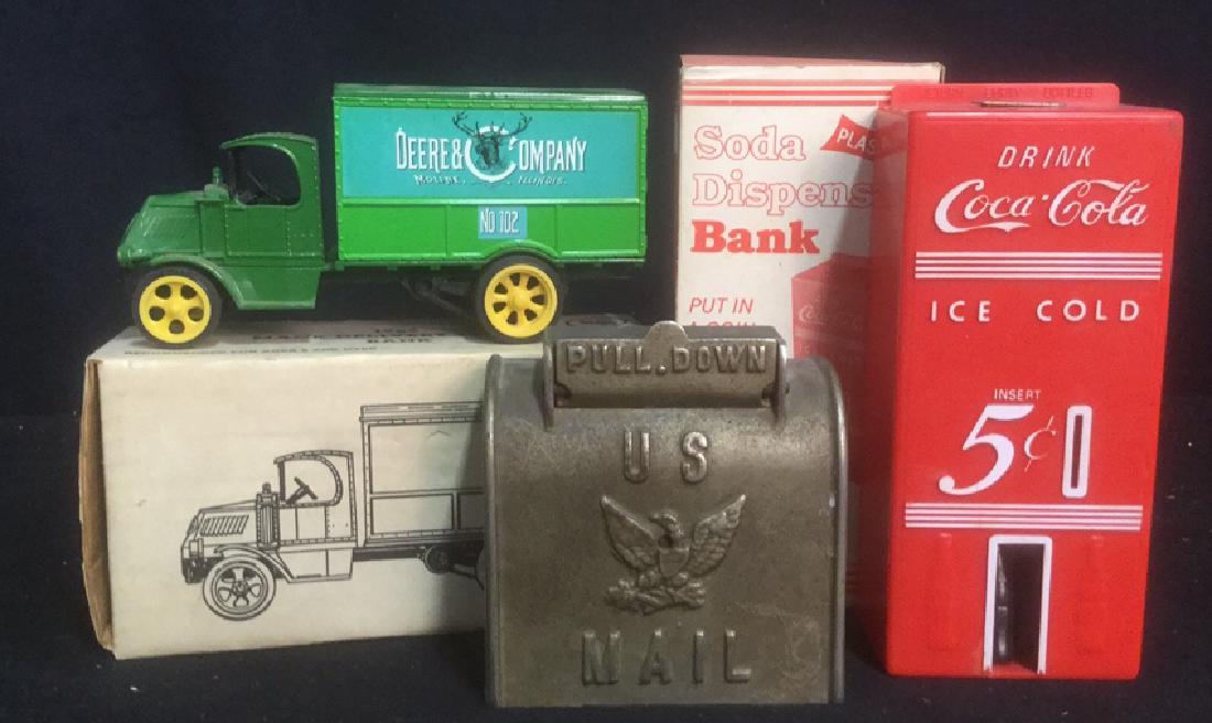 Group Lot 3 Vintage Collectible Banks (1 of 10)