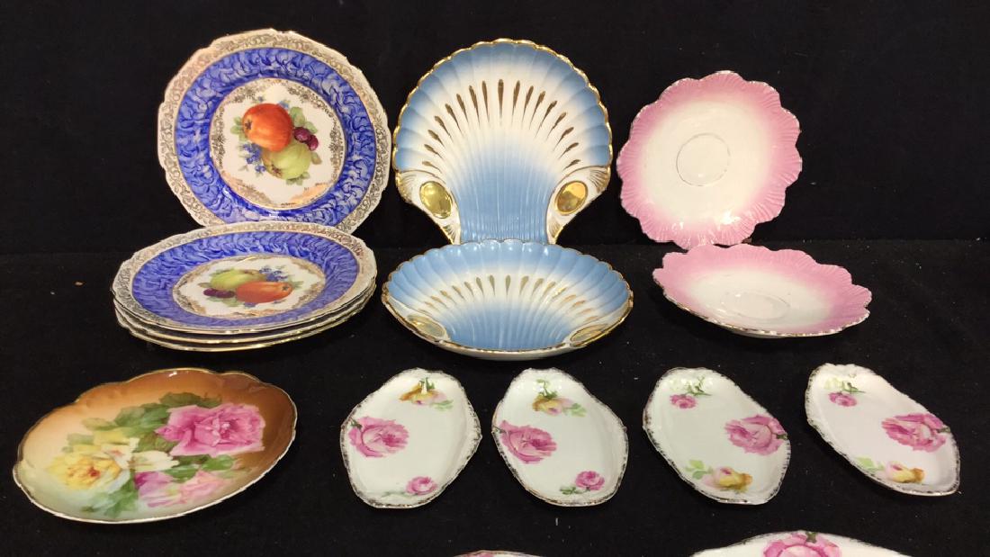 Group Lot Assorted Porcelain Plates (1 of 7)